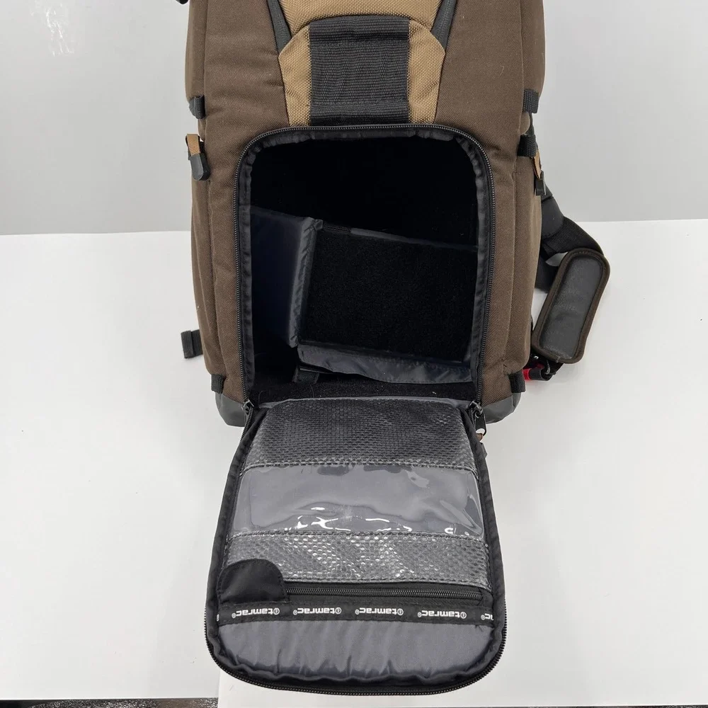 Tamrac 5788 Evolution 8 Photo/Laptop Sling Backpack‎ (Brown/Tan) Travel Hiking